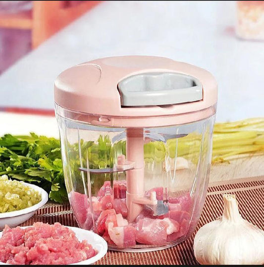 Hand Pull Manual Food Chopper – Compact & Easy-to-Use Kitchen Tool