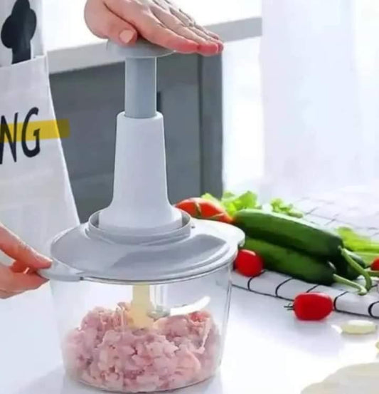 Push Food Chopper 1 Pc – Easy-To-Use Kitchen Tool for Chopping Vegetables and Fruits